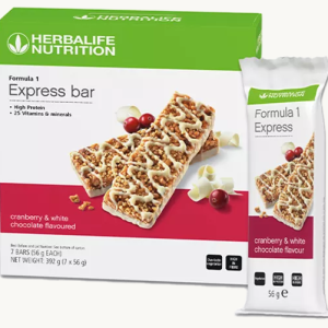 F1 Express Bar - Cranberry white chocolate 7 p/pack (4473)